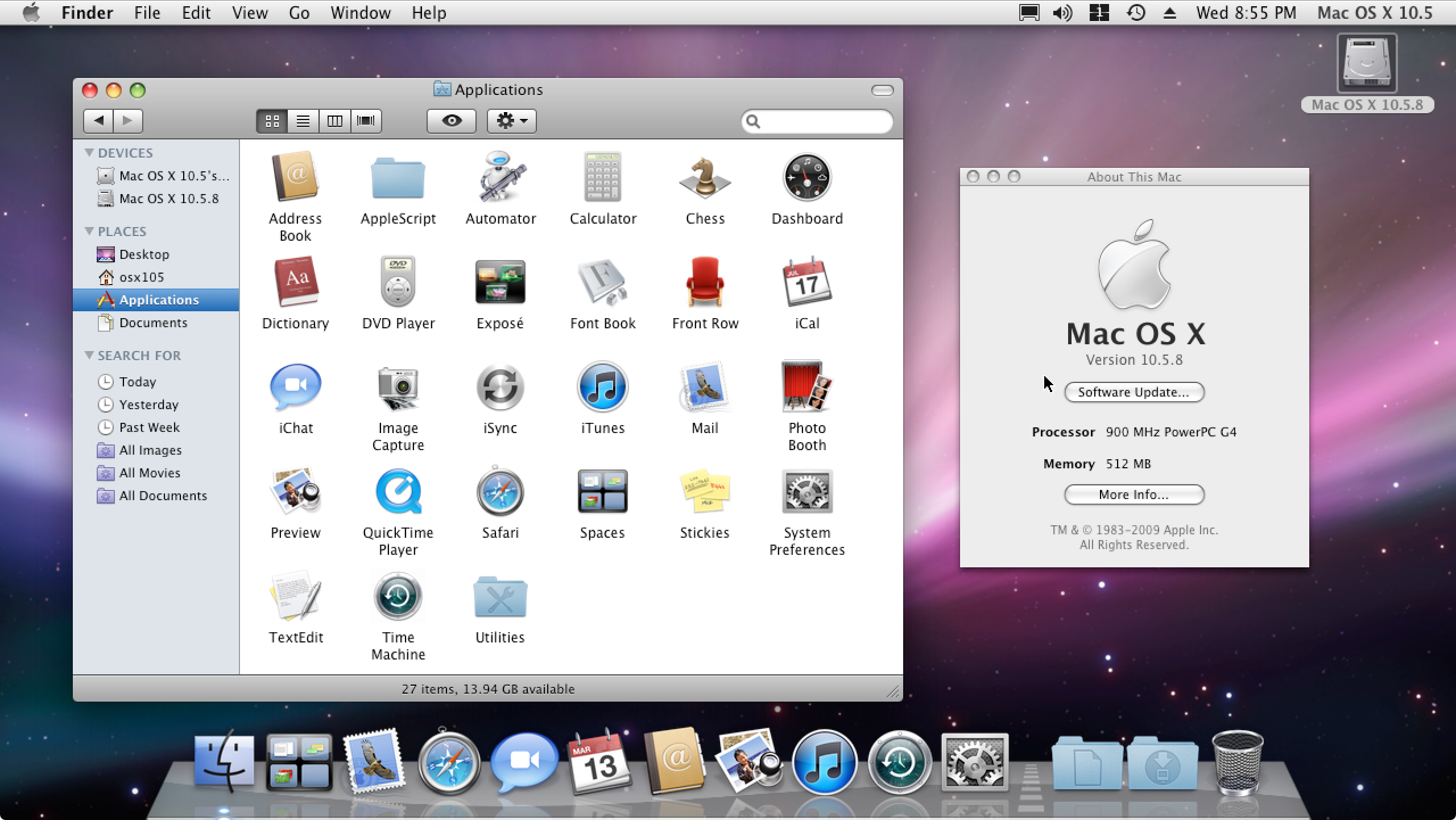 quicktime for mac os x 10.5.8